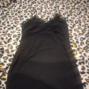 Shein black bodycon dress